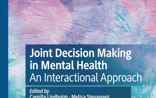 Joint decision-making in mental health: An interactional approach -teoksen esittely Sosiologipäivillä 2021